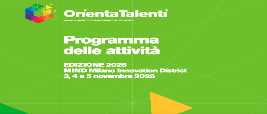 ORIENTA TALENTI 2026: al convegno del 5 novembre sarà presente Ivana Barbacci