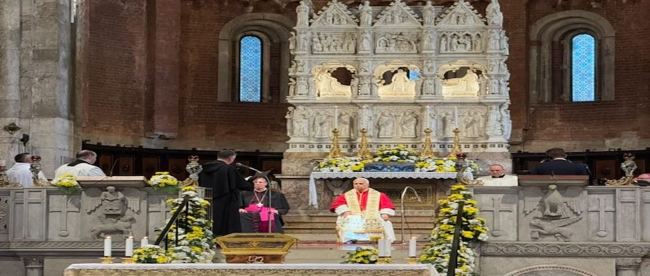 PAPA LEONE A PAVIA E A SANT'ANGELO LODIGIANO LO SCORSO SABATO