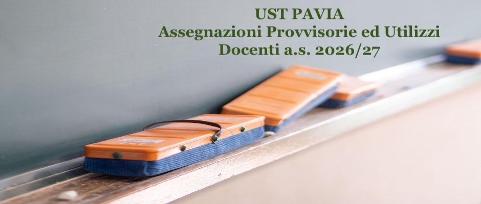 UST PAVIA - Utilizzazioni e assegnazioni provvisorie del personale docente disposti per l’a.s. 2026/2027 nella provincia di Pavia Movimenti annuali del personale docente . UST PAVIA - Utilizzazioni e assegnazioni provvisorie del personale docente disposti per l’a.s. 2026/2027 nella provincia di Pavia Movimenti annuali del personale docente .