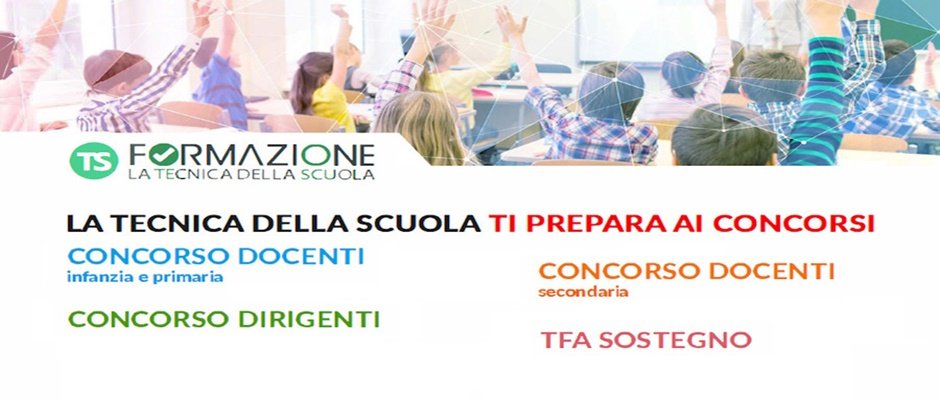 Corsi di preparazione ai concorsi organizzati da La Tecnica della scuola, quote di iscrizione ridotte per i soci CISL Scuola